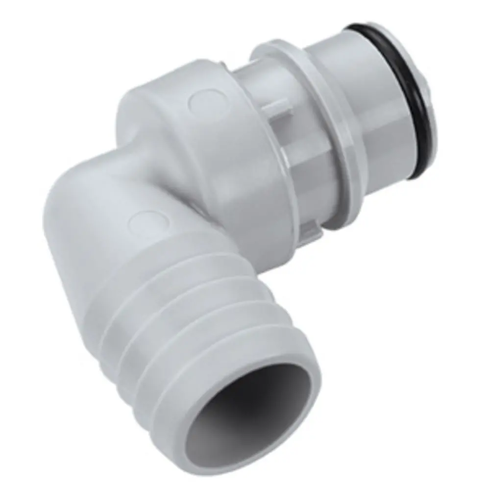 Hfcd231212 Valved Elbow Hose Barb Coupling Insert 3/4 Id Barb 1