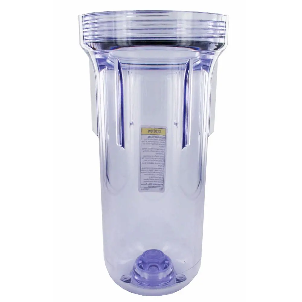 Pentek 153194 #10 Clear Sump For 10" Standard 3G Housings 1