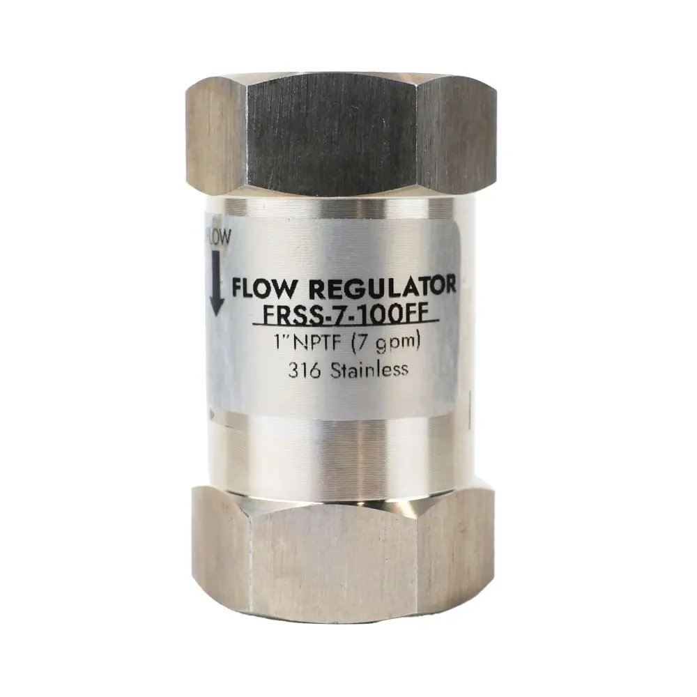 Neo-Pure Stainless Steel Flow Restrictor 7 Gpm - 1" Fpt 1
