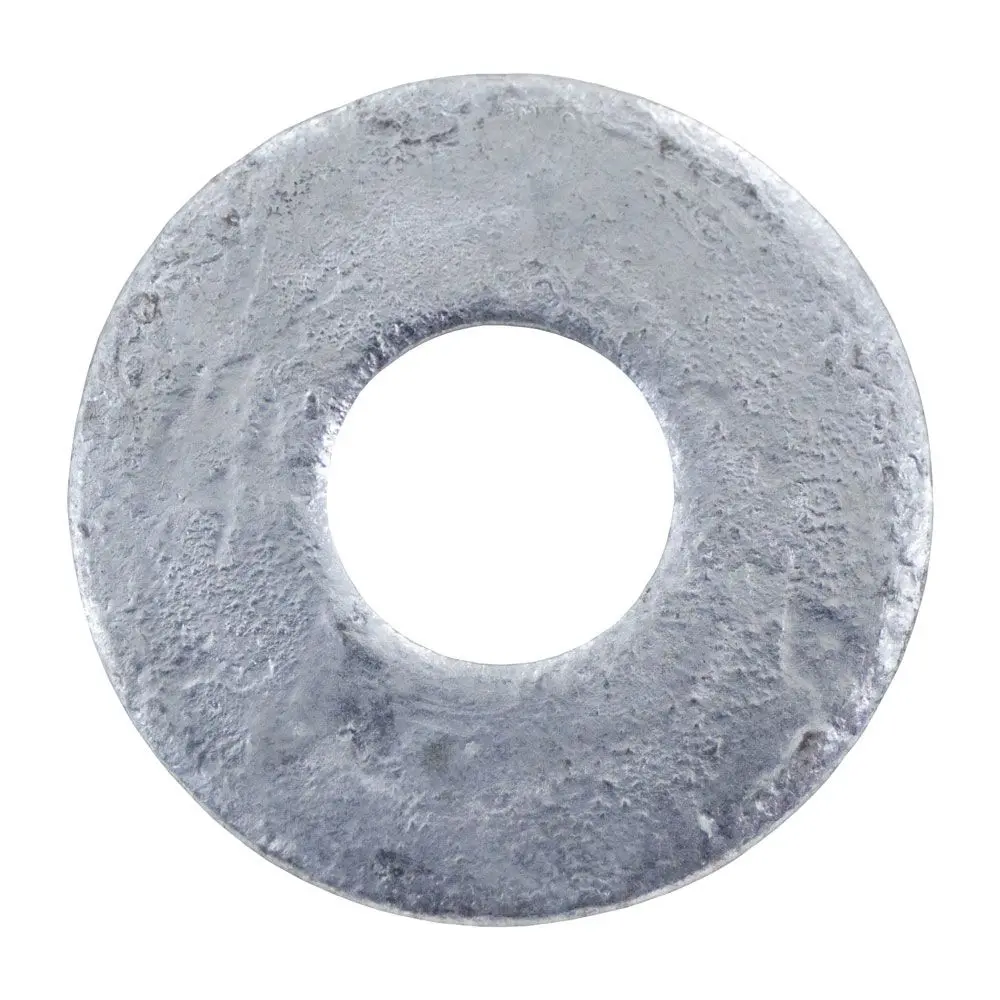 Flat Washer Uss 7/16 Id X 5/4" Od, Zinc 1