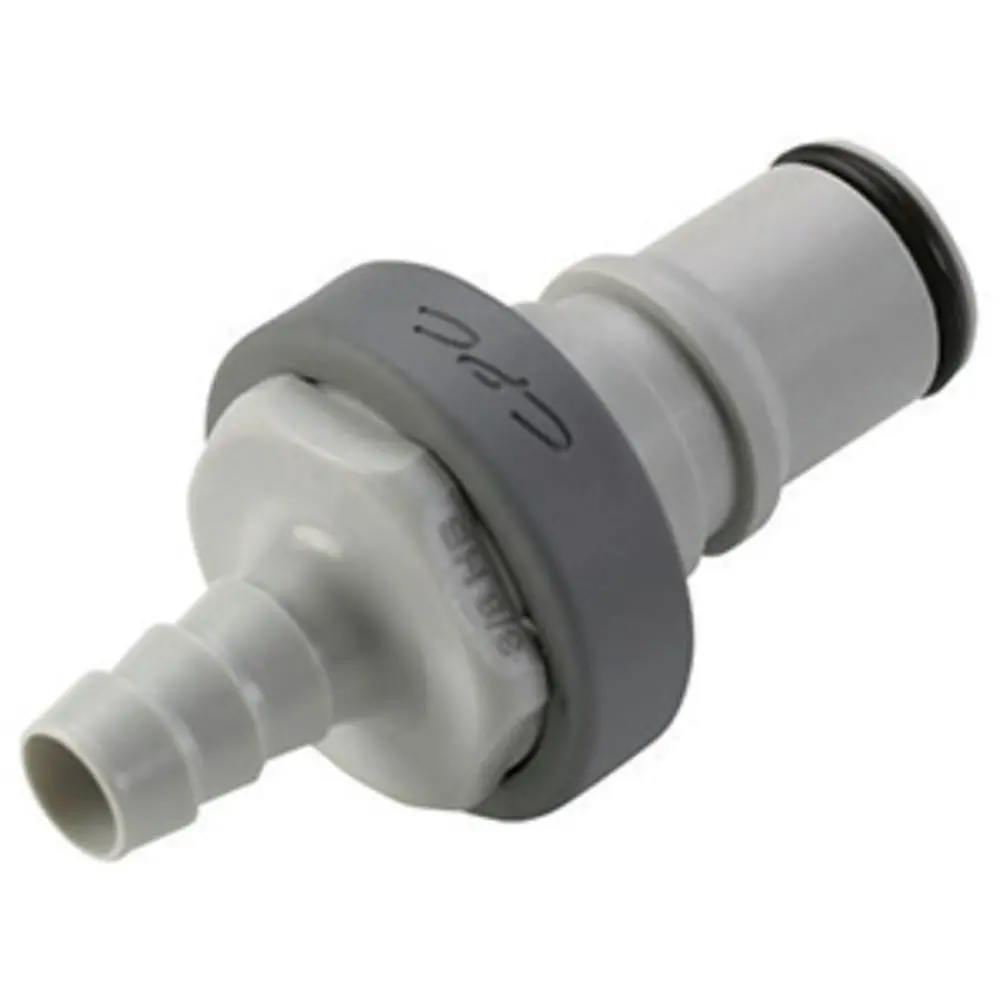 Ns6d22008 Valved In-Line Hose Barb Coupling Insert 1/2 Id Barb 1
