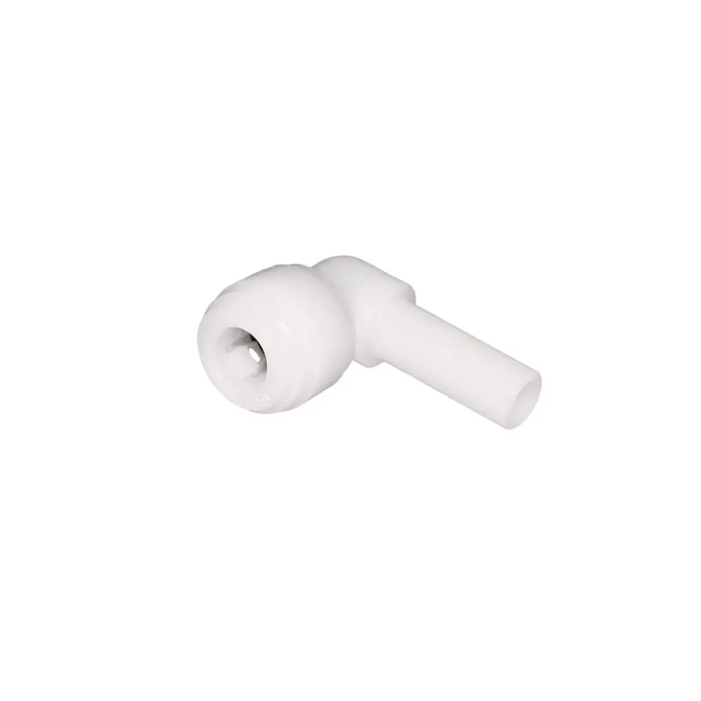 Neofit - Acetal Natural White Stem Elbow 3/8" Tube X 3/8" Stem 1