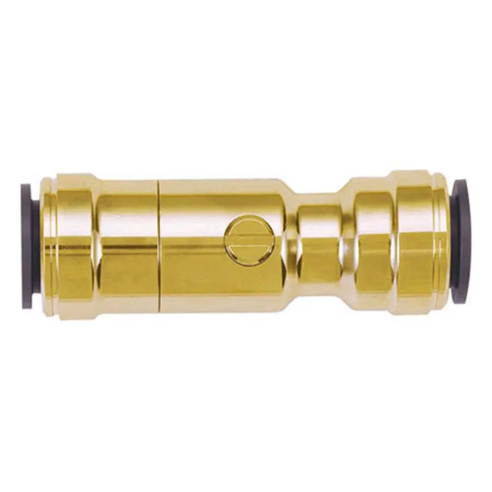 John Guest Service Valve - Brass 15Mm 1
