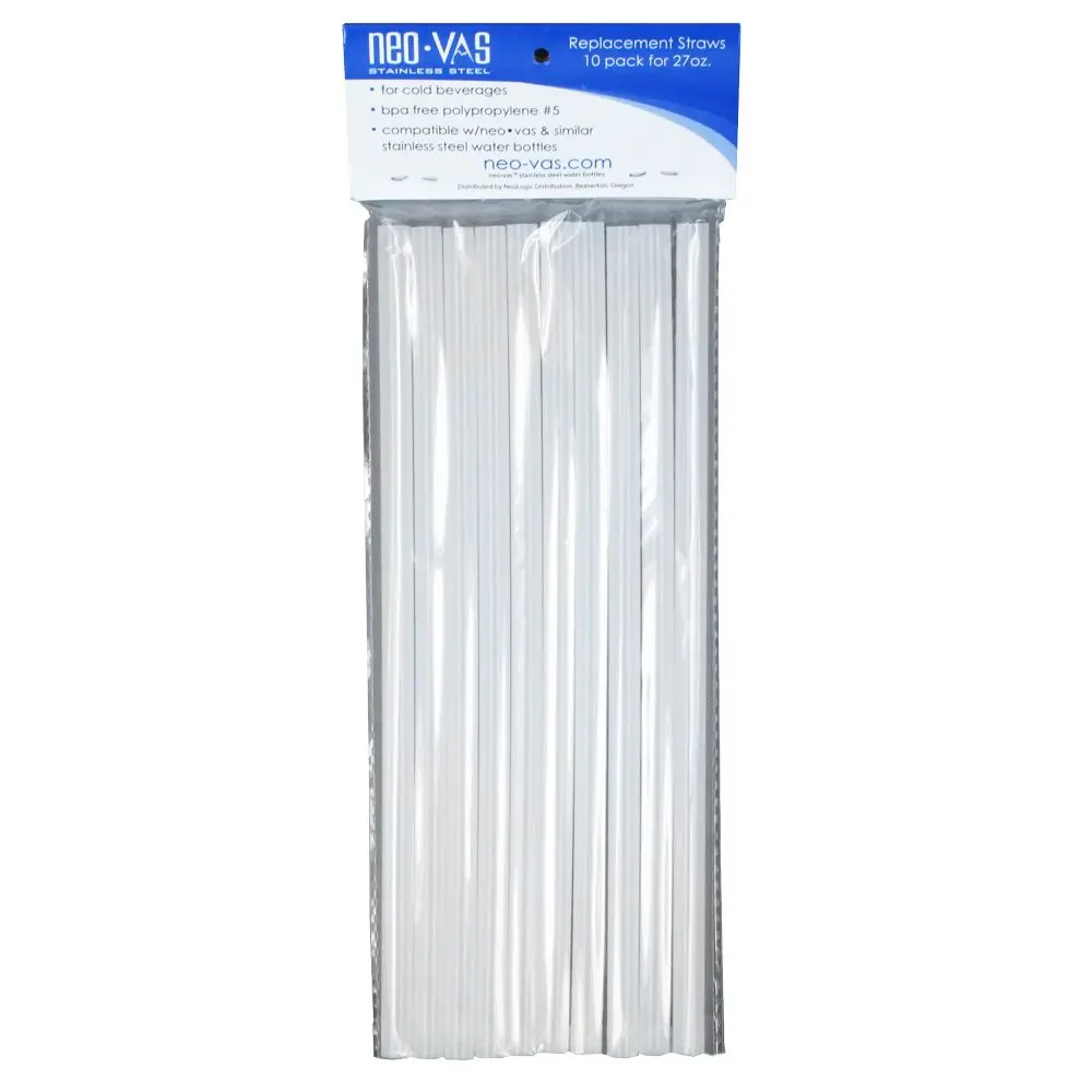 Neo-Vas Nvrs1027 Neo-Sip Replacement Straws 10 Pack 1