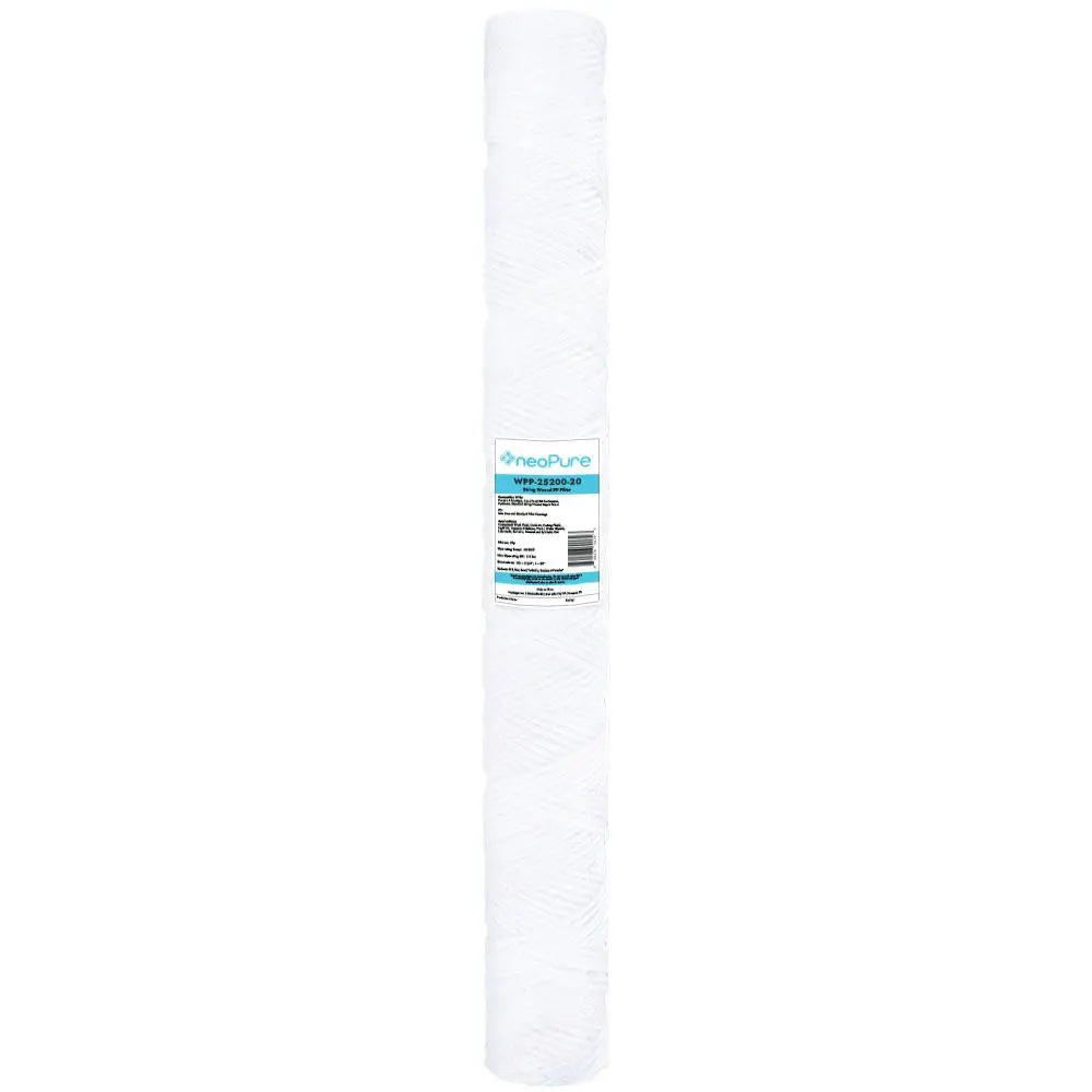 Neo-Pure Wpp-25200-20 20" Surfactant Free String Wound Filter 20 Micron 1