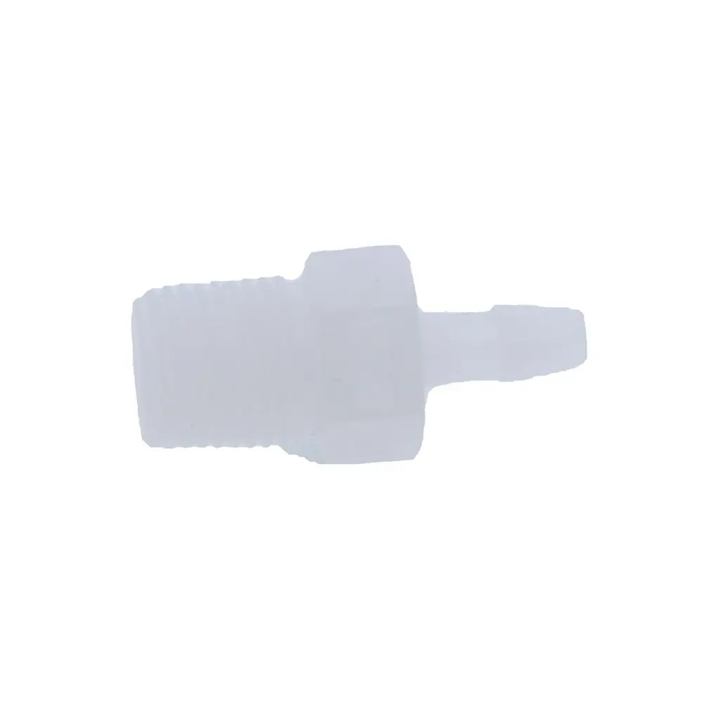 Fitquik Pvdf (Kynar) Thread To Tube Straight Fitting - 1/8 Npt To 1/8 Id Barb 3