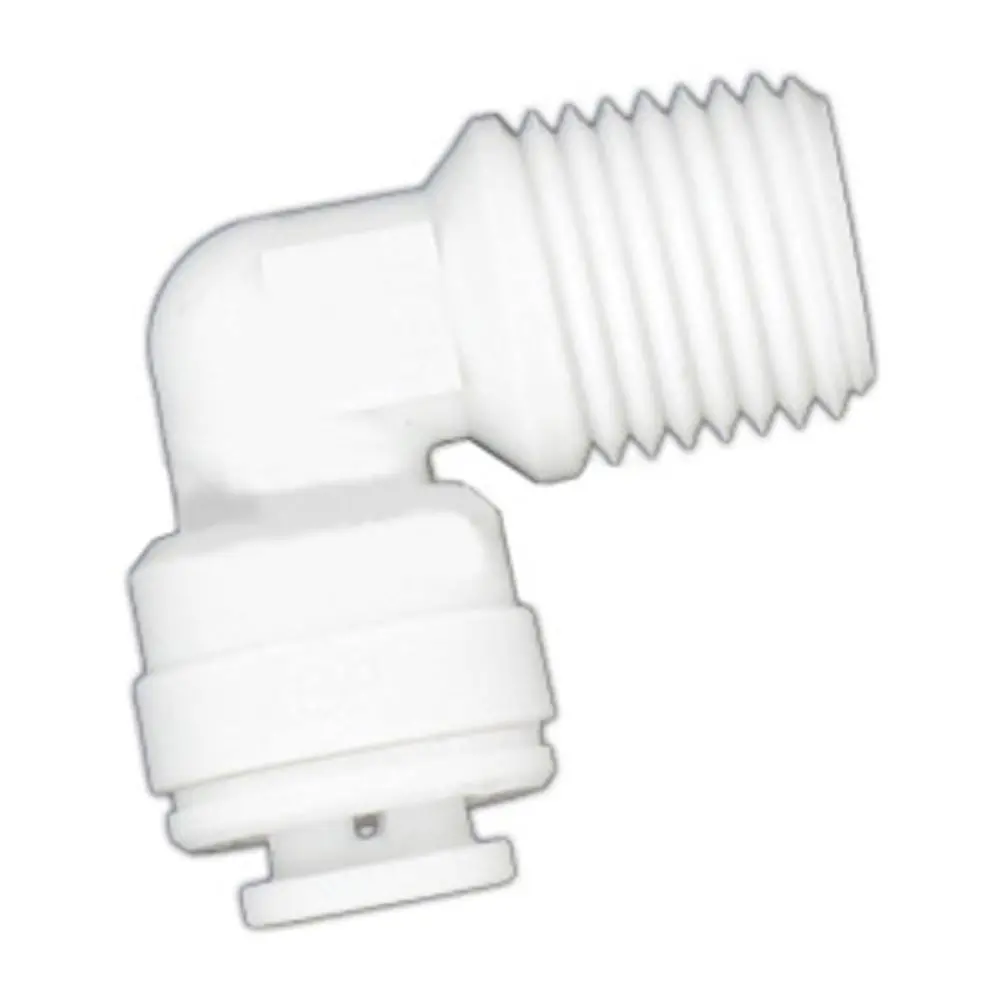 Elbow Check Valve Stainless Steel - 1/4" Push-In X 1/8" Mpt 1