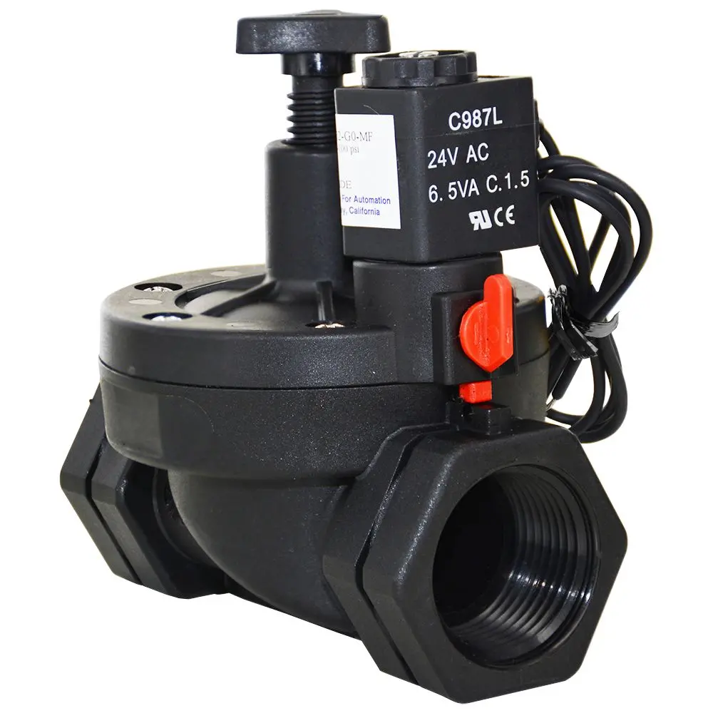 Solenoid Valve N/C 3/4" Fpt , With Fc Lead Wires 24V 1