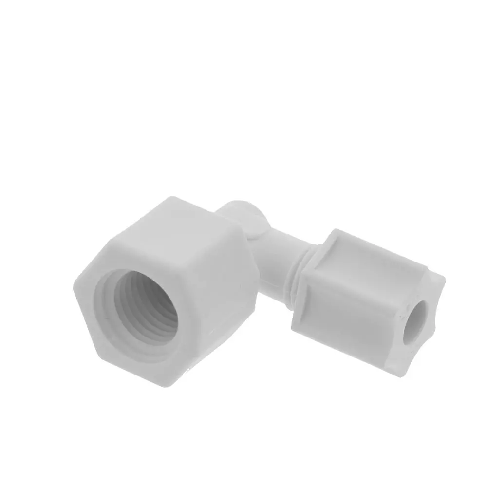 Jaco 45-4-4-P-O Polypropylene Female Elbow 1/4 Od Tube X 1/4 Fpt 1