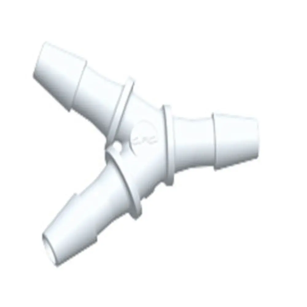 Hy470 Y Fitting Natural Pvdf 1/8 Hb X 1/8 Hb X 1/8 Hb 1