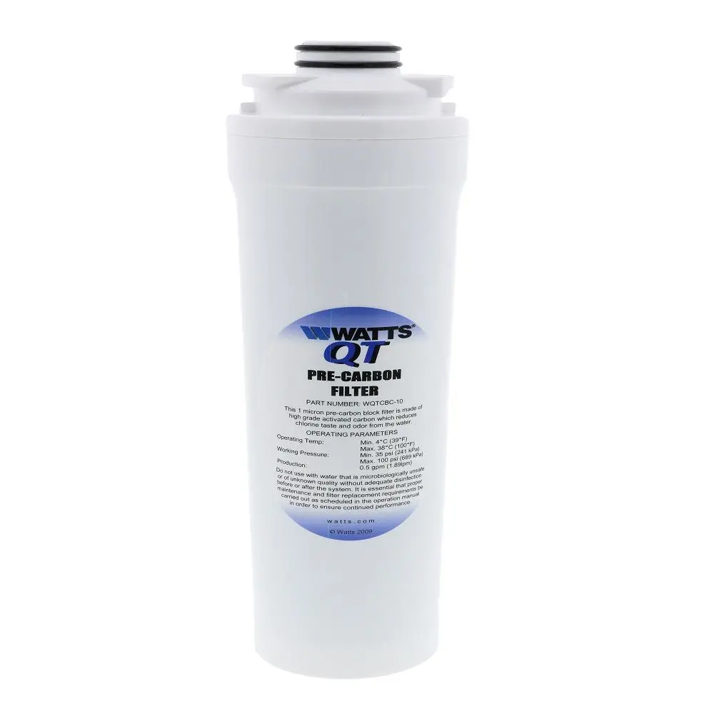 Watts Wqtcbc-10 Qt Quick Twist Carbon Block Prefilter 2