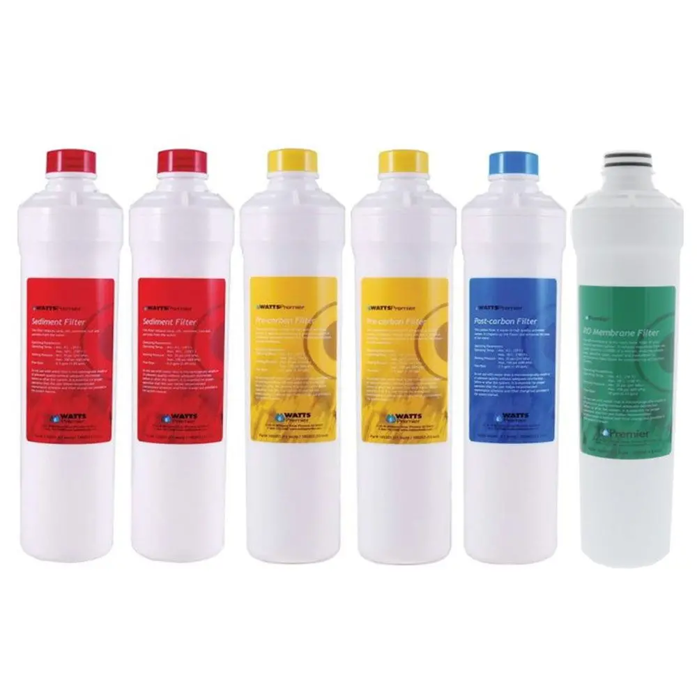 Watts Premier 531155 Ro Pure One Year Prefilter/Postfilter Kit Plus Membrane 1