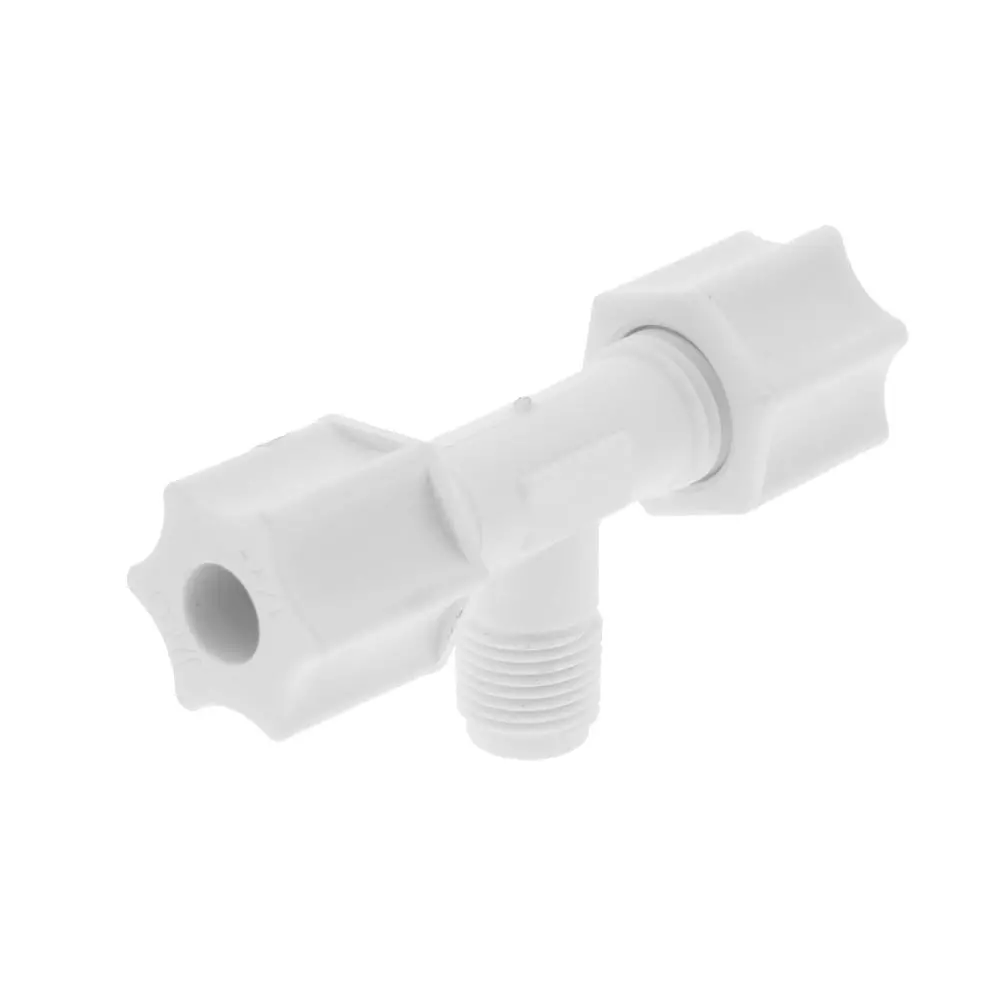 Jaco 60-4-2-P-O Polypropylene Male Branch Tee 1/4 Od Tube X 1/8 Mpt 1