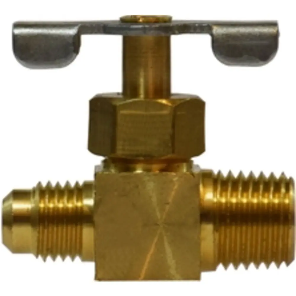 Brass Lf 71104Sae 1/4" X 1/4" Needle 1