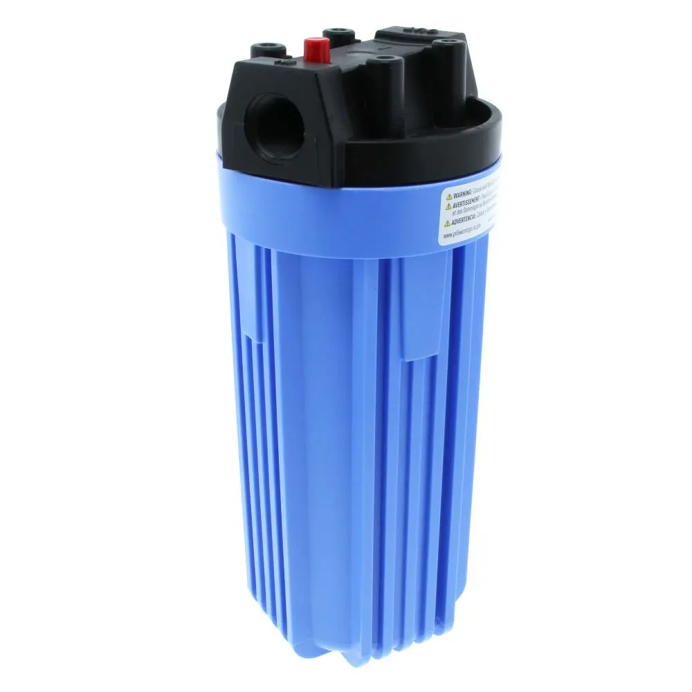Pentek 150067 10" Standard Water Filter Housing Black/Blue W/ Pr - 3/4" Fpt 1