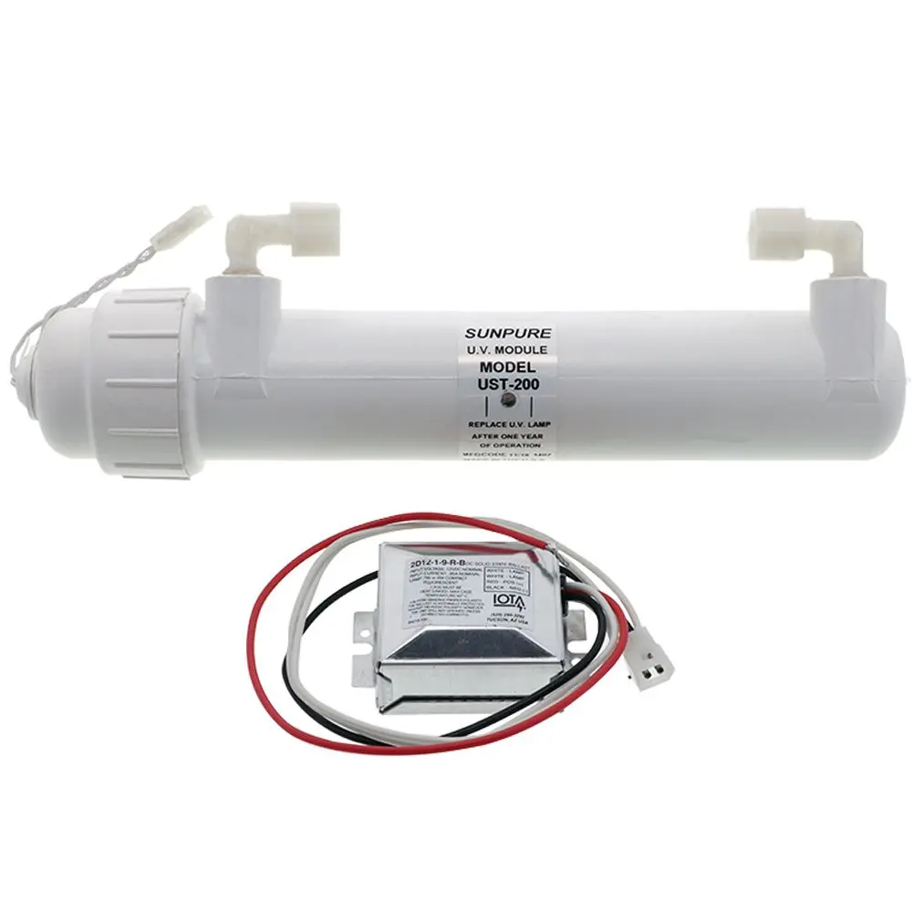 Sun-Pure Ust-200 Ultraviolet System, 1 Gpm 12Vdc 1