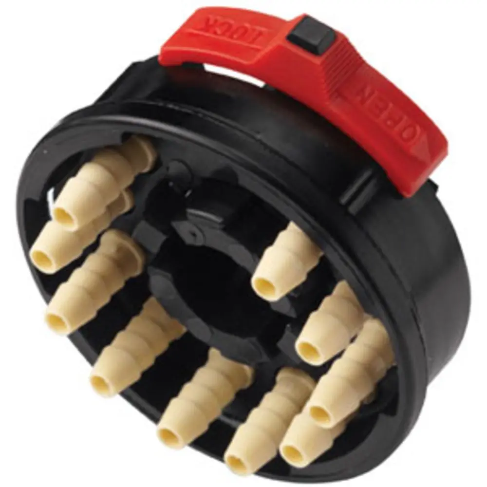 Tmb100212 Non-Valved Hose Barb Coupling Insert With Male Fitting Inserts 1/8 Id Barb 1