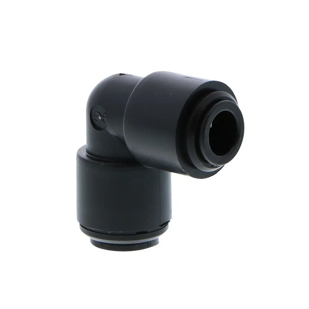 John Guest Reducing Union Elbow Black Acetal - 12Mm X 10Mm 1
