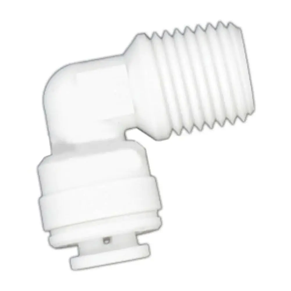 Male Elbow Check Valve Stainless Steel - 1/4" Push-In X 1/8" Mpt 1
