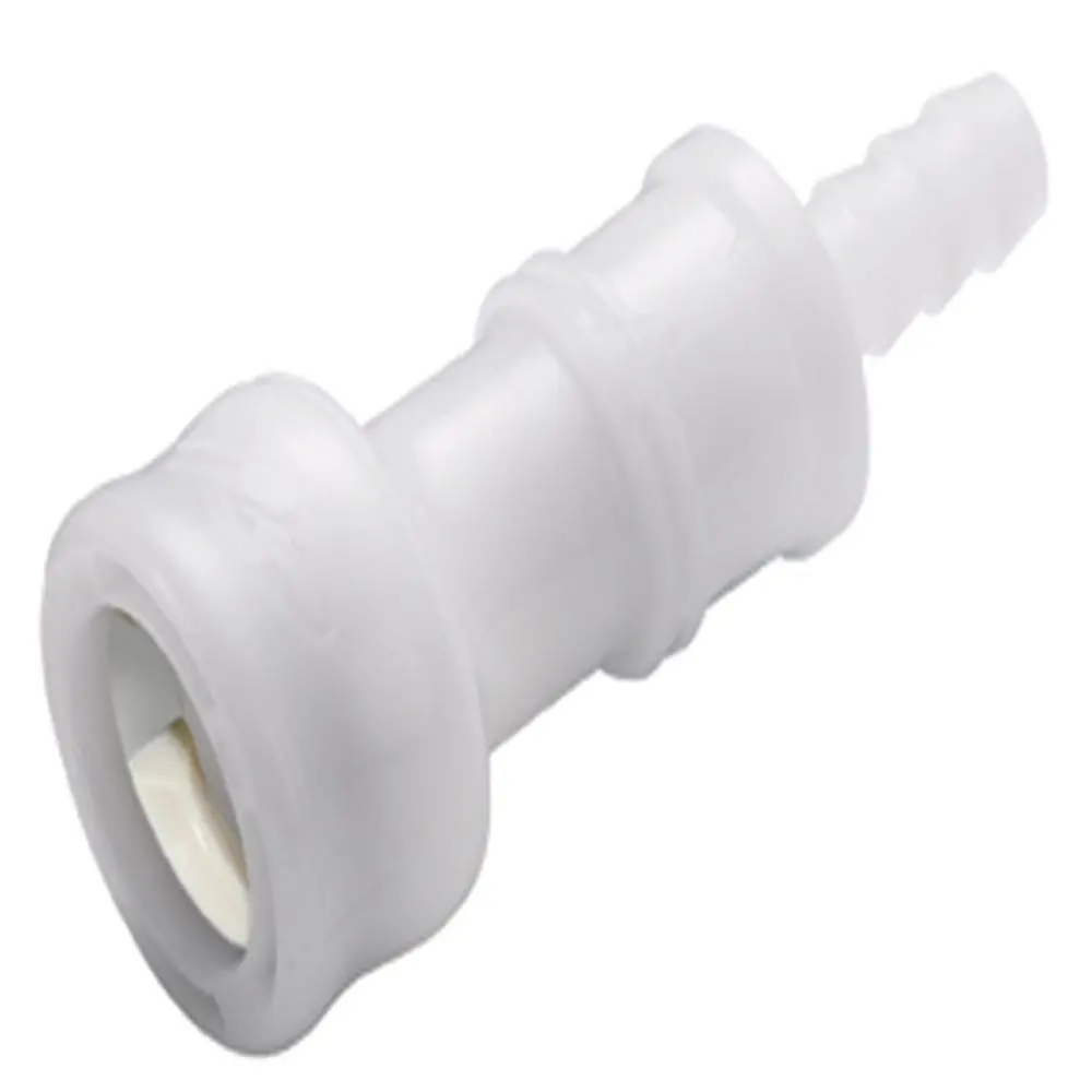 Bacd17006 Valved Hose Barb Coupling Body 3/8 Id Barb 1