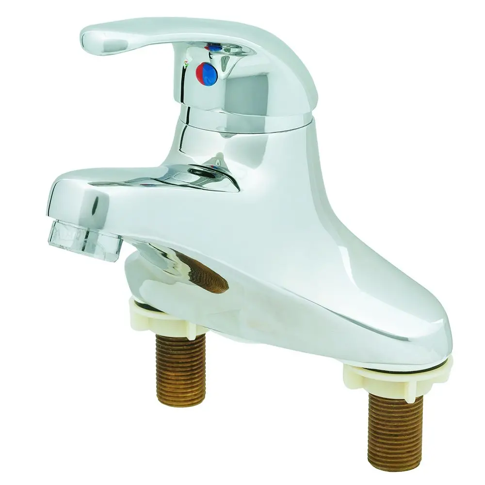 T&S Brass B-2710 Deck Mount Single Lever Lavatory Faucet With Pop-Up Drain Assy 1