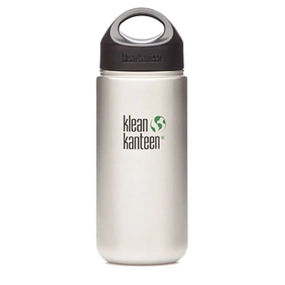 Klean Kanteen Wide 18Oz. Stainless Steel Water Bottle 1