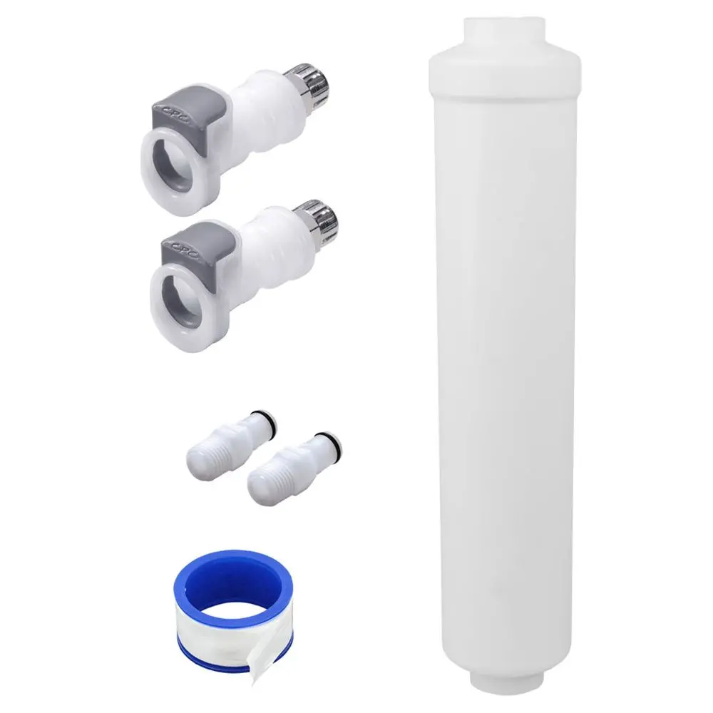 Ge Smartwater Compatible Inline Filter Kit W/Fittings - Gxrtq 1