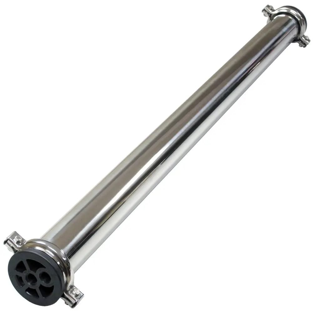 Stainless Steel Membrane Housing 2.5" X 40" 3/8" Feed 1