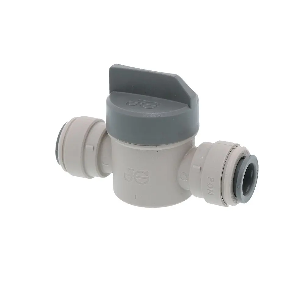 John Guest Shut-Off Valve-Acetal, Short Handle - 3/8 X 3/8 1
