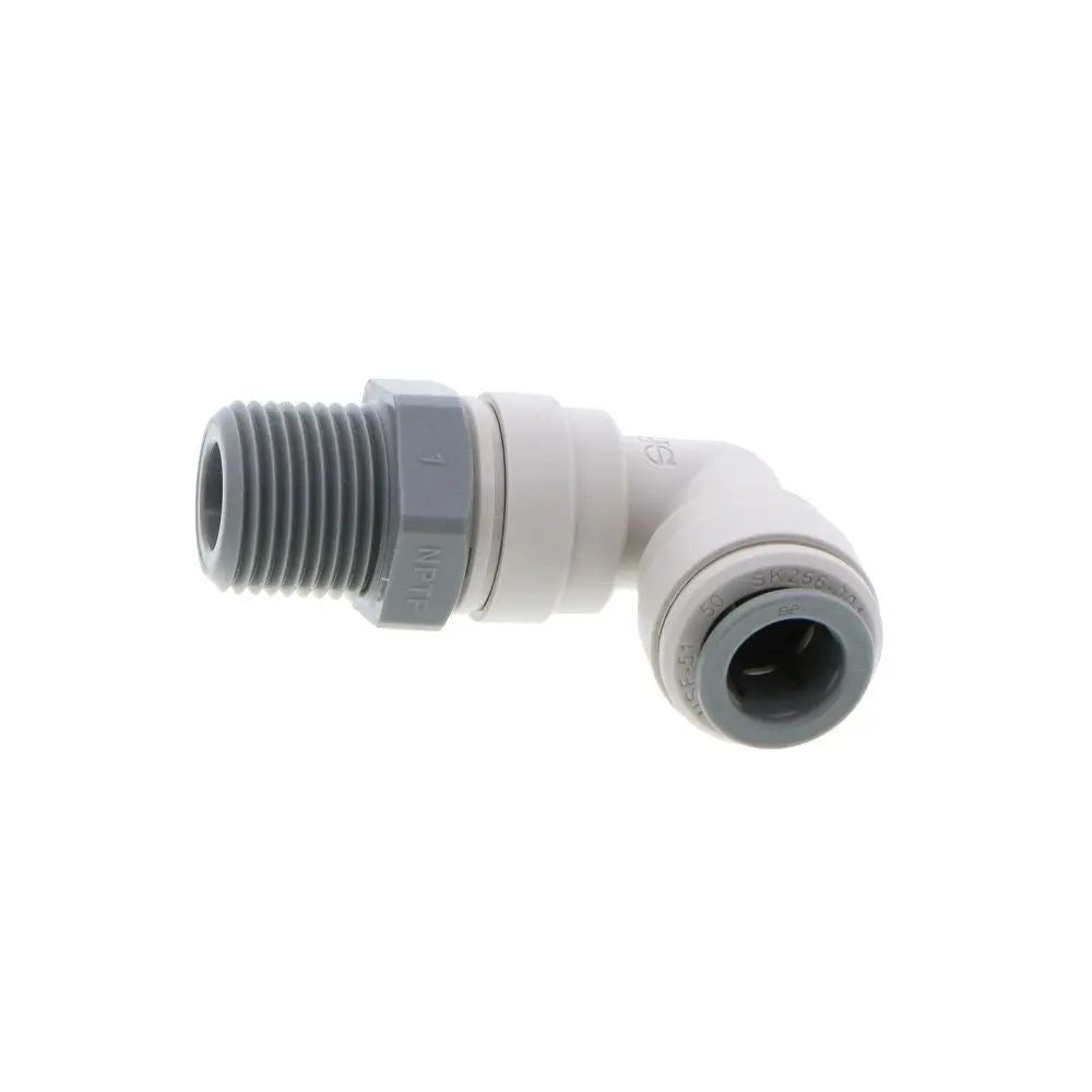 John Guest Swivel Elbow Nptf - 3/8 X 3/8  Nptf 2