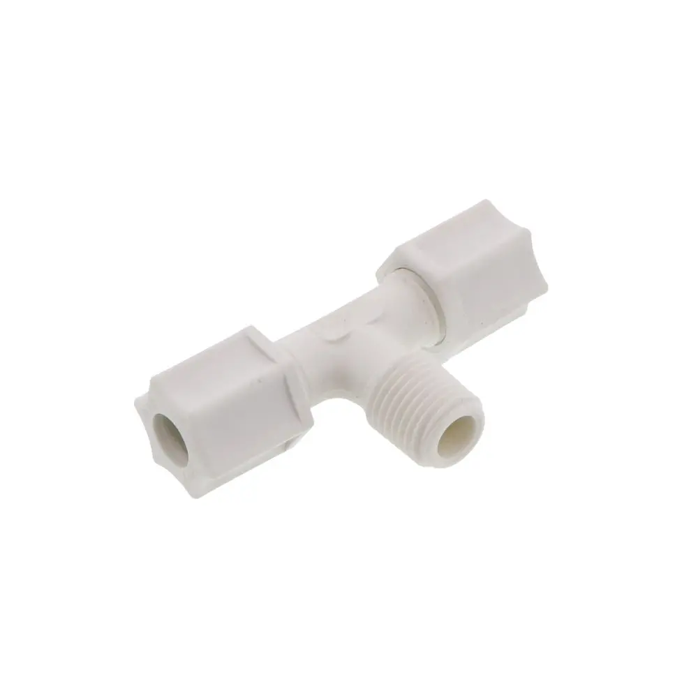 Jaco 60-5-4-P-Pg Polypropylene Male Branch Tee 5/16 Od Tube X 1/4 Mpt 1