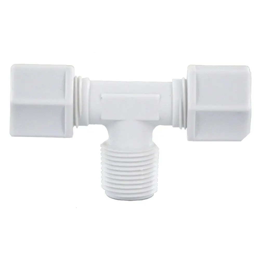 Jaco 60-8-8-N-O Nylon Male Branch Tee 1/2 Od Tube X 1/2 Mpt 1