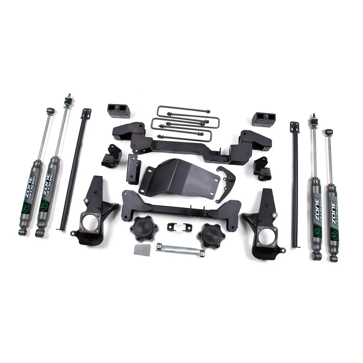 Zone 6" Suspension Lift Kit, 2001-2010 Lb7/Lly/Lbz/Lmm 2