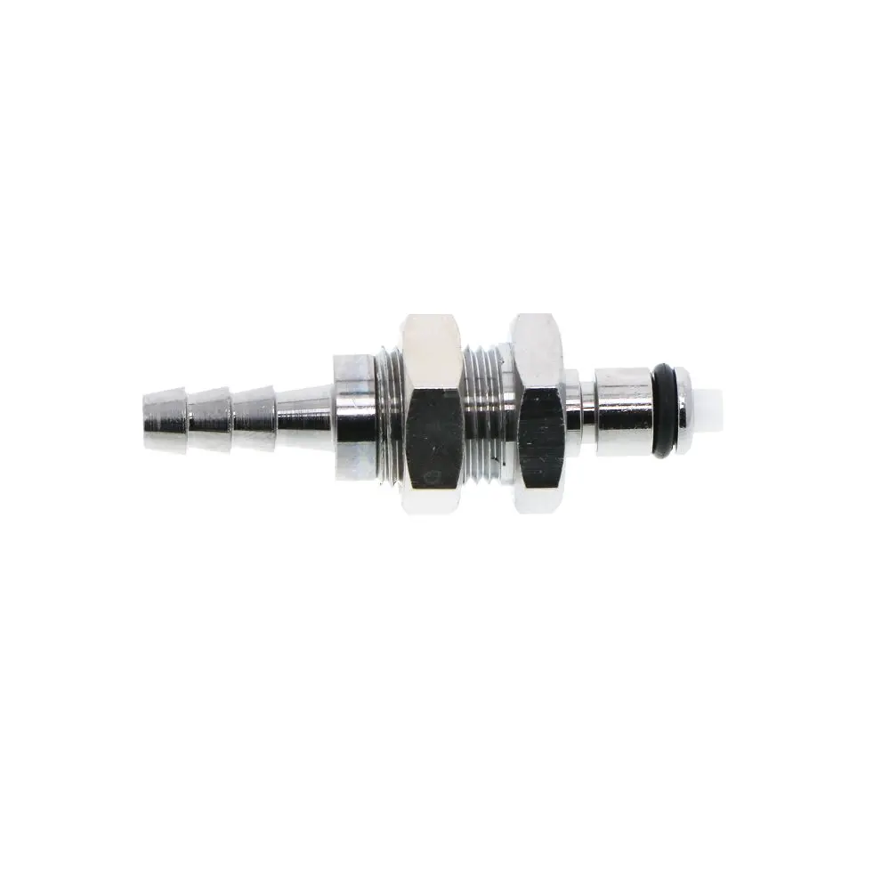 Mcd4203 Valved Panel Mount Hose Barb Coupling Insert 3/16 Id Barb 2