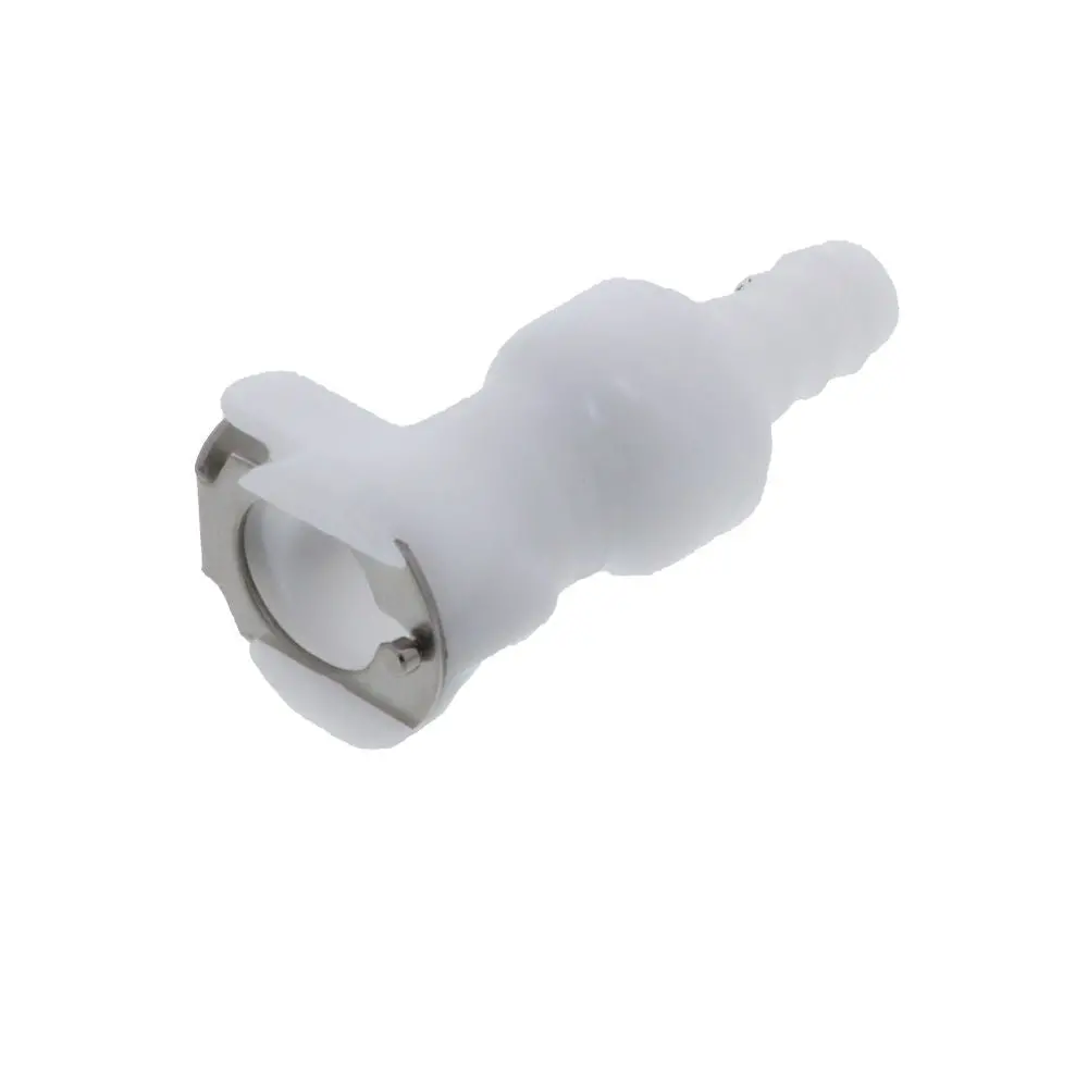 Plcd17005v Valved In-Line Hose Barb Coupling Body 5/16 Id Barb Viton O-Ring 2