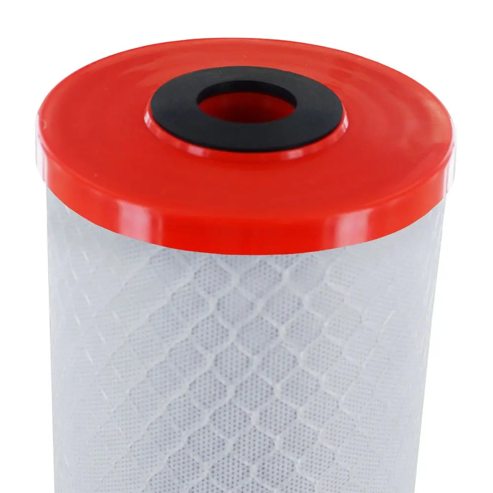 Neo-Pure Ctocl-4510 9-7/8" X 4-1/2" Coconut Shell Carbon Block Filter 0.5 Micron 2