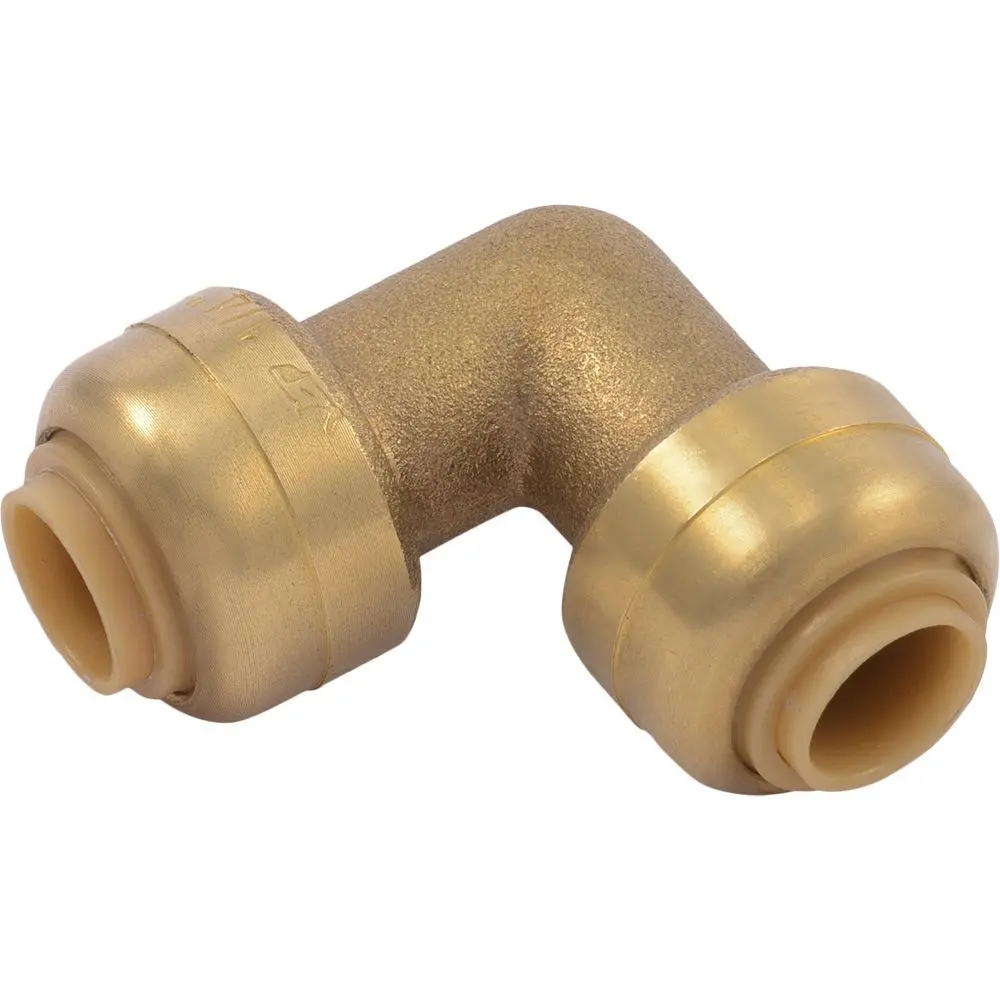Sharkbite® U244lf Lead-Free Brass Push-To-Connect 90-Degree Elbow - 1/4" X 1/4" 1