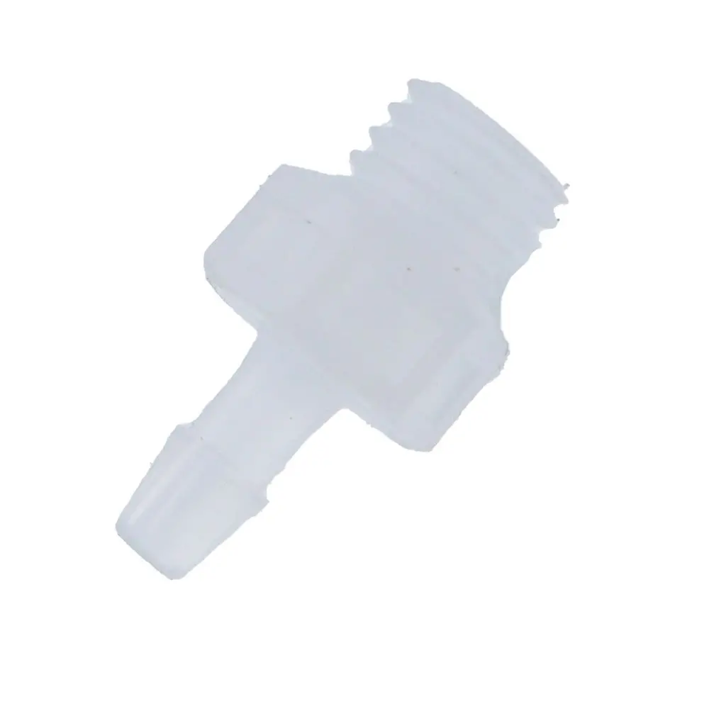Ks3 Straight Fitting Natural Polypropylene 1/4-28 Unf X 3/32 Hb 2