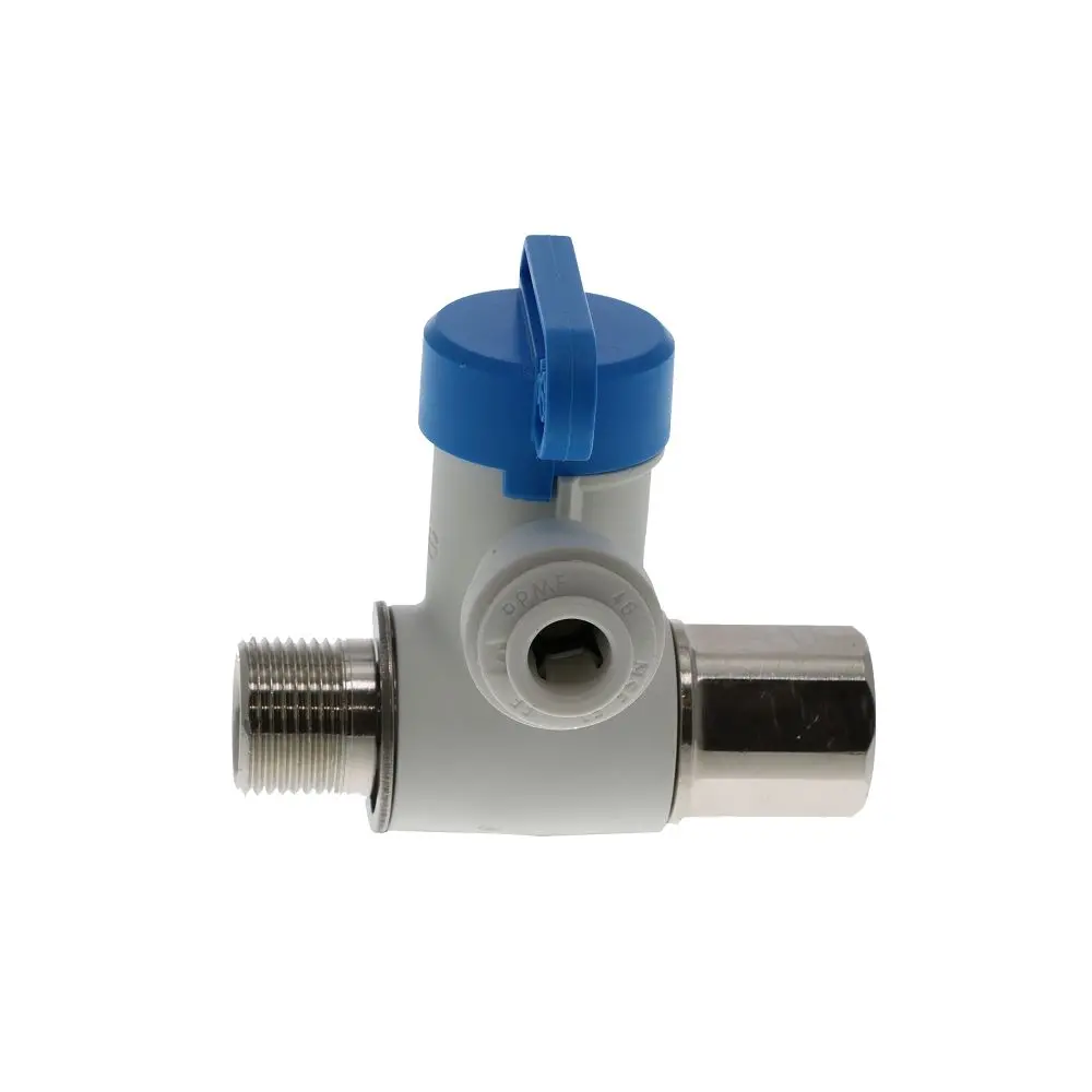 John Guest Angle Stop Adapter Valve Lead-Free - 3/8 X 3/8 X 1/4 3