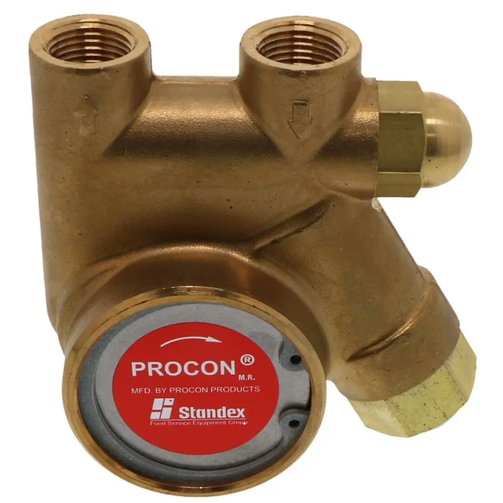 Procon Pump Nsf Brass 110 Gph 3/8" Npt - 99 Psi Prv W/ .188" Double Flat Drive (Clamp-On) 1