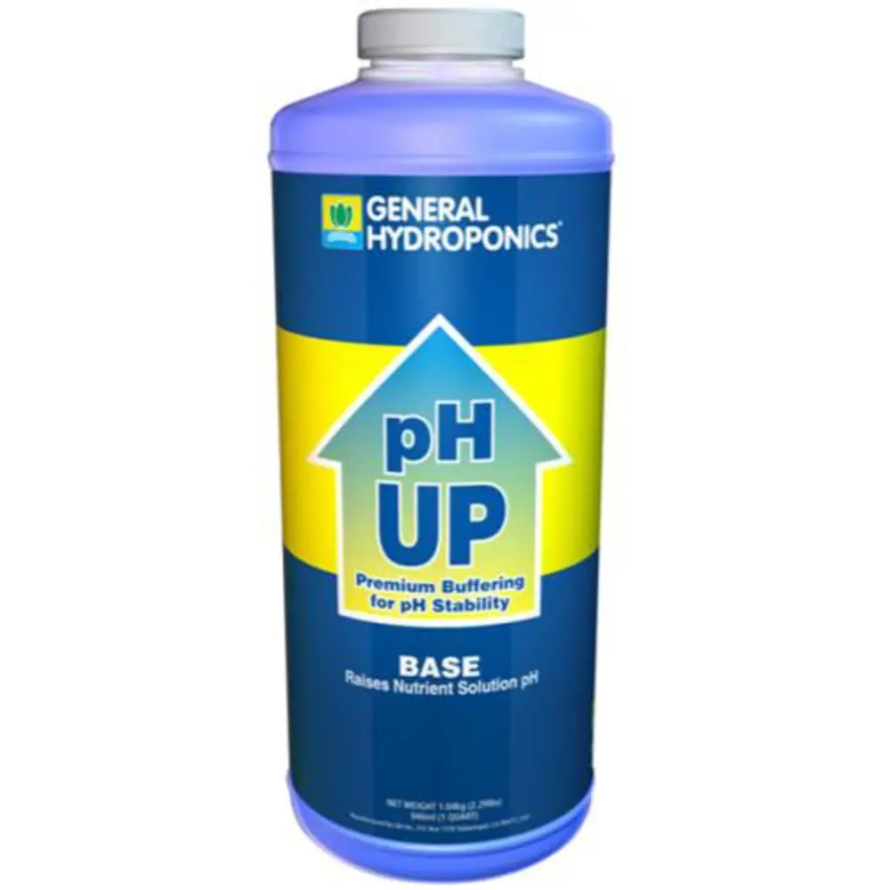 General Hydroponics Gh1522 Ph Up Liquid Quart 1