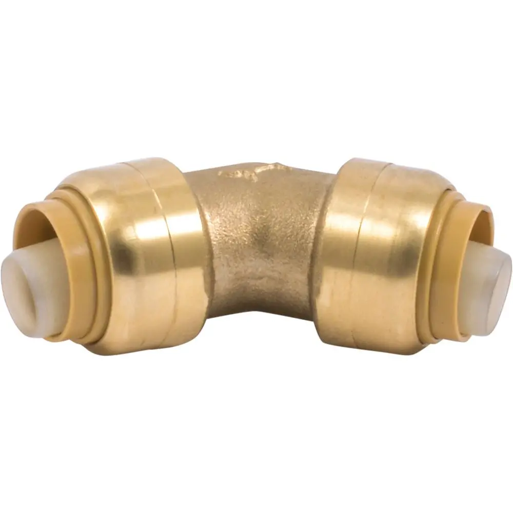 Sharkbite® U648lf Lead-Free Brass Push-To-Connect 45-Degree Elbow - 1/2" X 1/2" 1