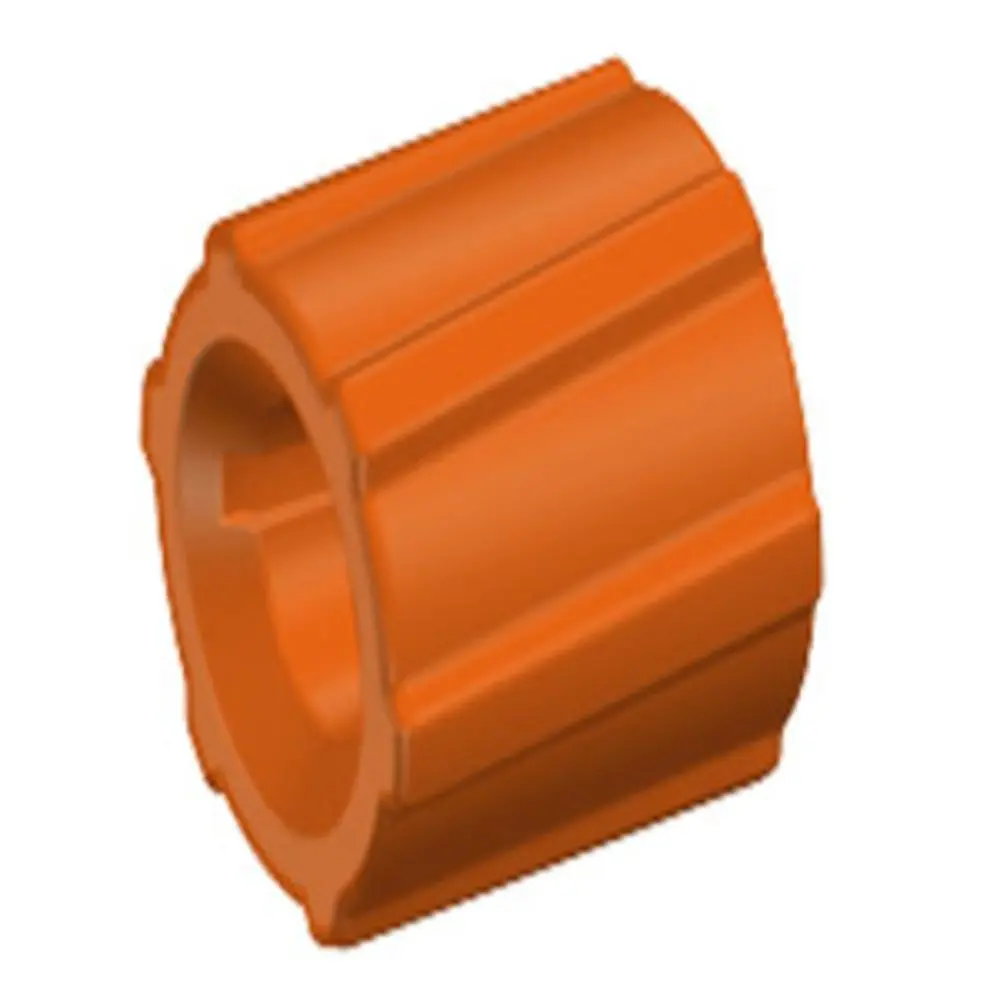 Lmsr36 Orange Nylon Rotating Luer Lock Rings 1
