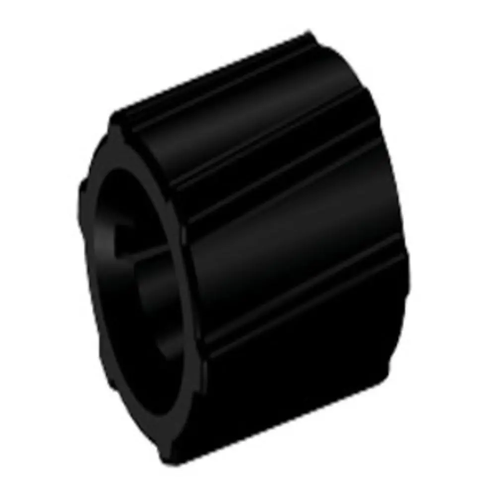 Lmsr31 Black Nylon Rotating Luer Lock Rings 1