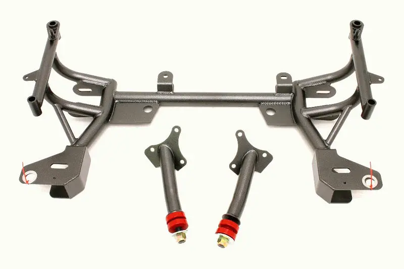 Bmr K-Member Kit For 1993–2002 F-Body Vehicles – Compatible With Turbo Sbc/Bbc Engines & Standard Rack Mounts (Black Hammertone Finish) 1