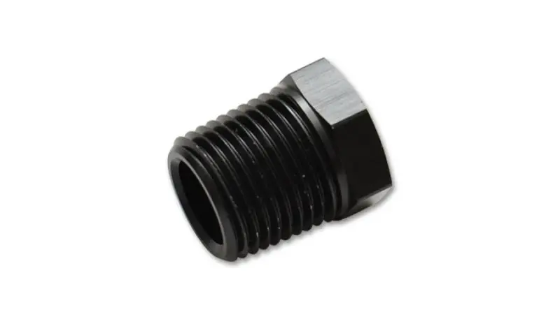 Vibrant 1/2-Inch Npt Hex Head Pipe Plugs — Zinc-Plated Steel 1