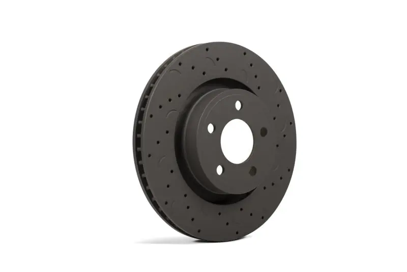 Hawk Talon Drilled & Slotted Front Brake Rotors For 2006 Jeep Commander 1