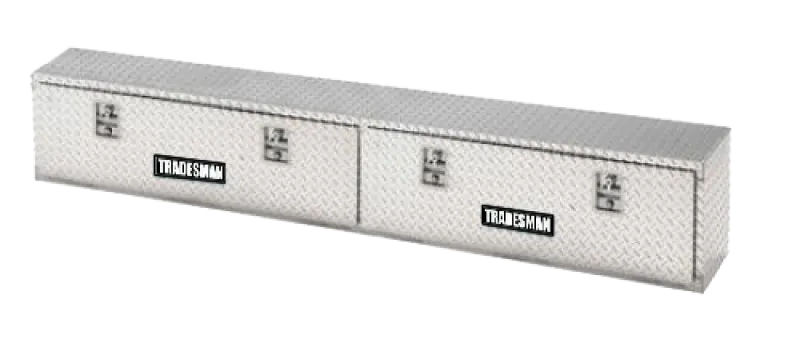 Tradesman Brite Aluminum L-Wing Top-Mount Truck Box — 96-Inch Length 1