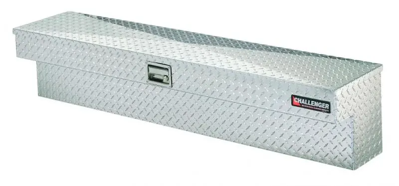 Lund Universal Challenger Tool Box — Brite Finish, Compact Under-Vehicle Storage 1