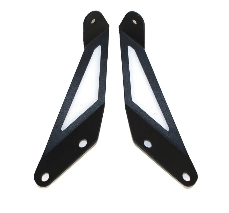 Fishbone Offroad Hood Light Mount Brackets For 2007–2018 Jeep Wrangler Jk 1